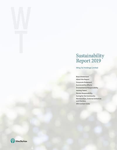 Sustainability Report 2019