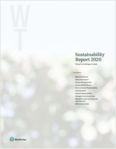 Sustainability Report 2020